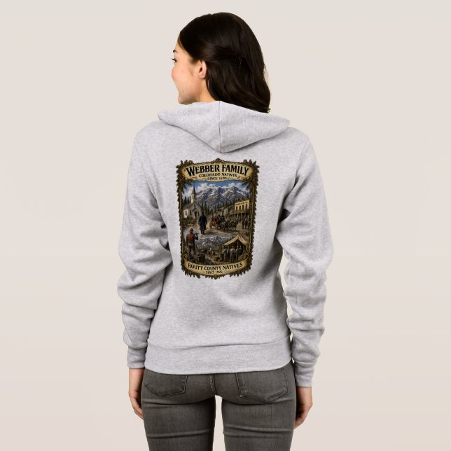 Camiseta Reunião da Família Webber (Parte Traseira Completa)