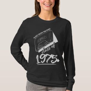 Camiseta Reunião da Turma de 1975 Formatura Escolar Um Estr