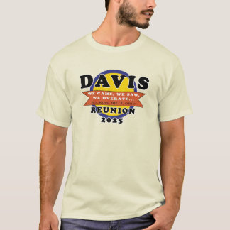 Camiseta Reunião Davis