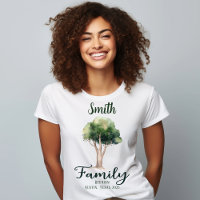 Reunião de Árvore Natureza da Família Personalizad