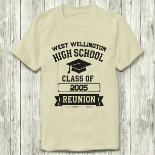 Camiseta Reunião de Classe de Segundo grau Clássico do eter