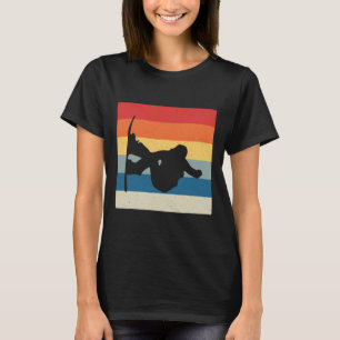 Camiseta Reunião de Conselho de Snowboard Esquiador de Elev