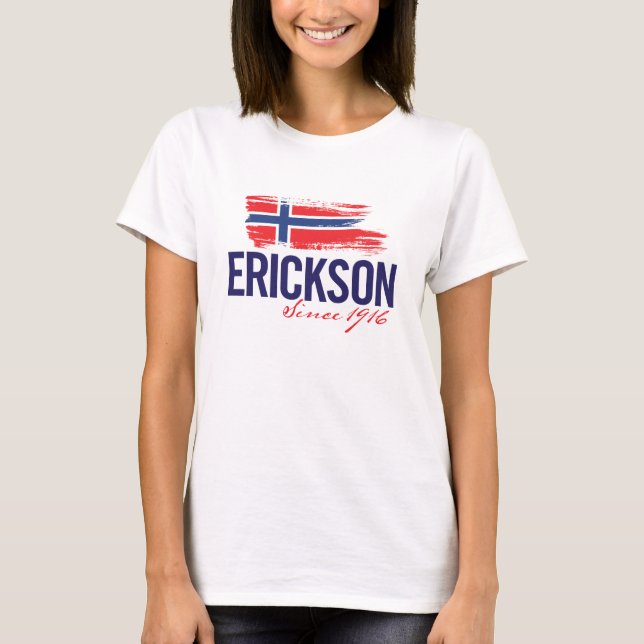 Camiseta Reunião de Erickson - desde 1916 (Frente)