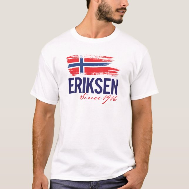 Camiseta Reunião de Eriksen (sensor) - desde 1916 (Frente)