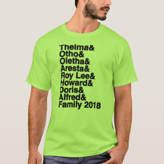 Camiseta Reunião de família 2018