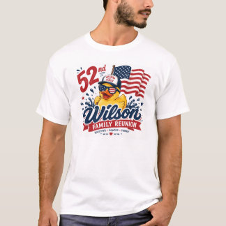 Camiseta Reunião de Família de Wilson nº 52