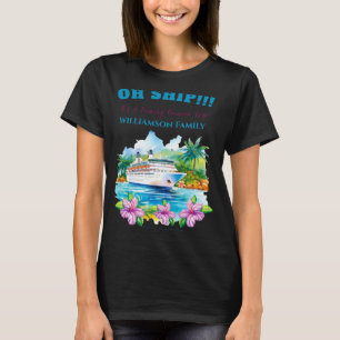 Camiseta Reunião de Família no Cruzeiro da Ilha Divertida