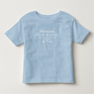 Camiseta Reunião de Família Personalizada Moderna