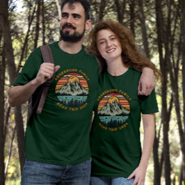 Camiseta Reunião de Férias de Viagem da Família Personaliza