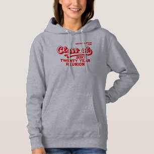 Camiseta Reunião de Lote de Classe de Data de Nome Retroati