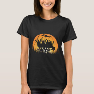 Camiseta Reunião de Snowboard Esquiador Elevador de Esqui E