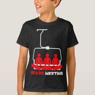Camiseta Reunião do conselho de administração férias de sno