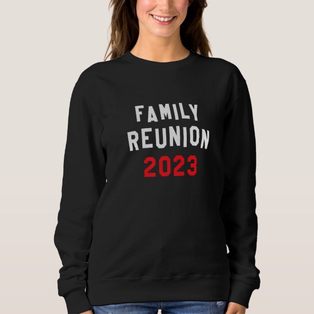 Camiseta Reunião Familiar 2023 Texto Simples (Frente)