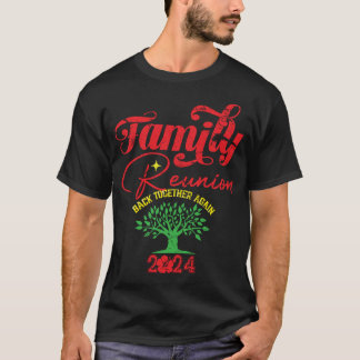 Camiseta Reunião Familiar 2024 Juntos Novamente Corresponde