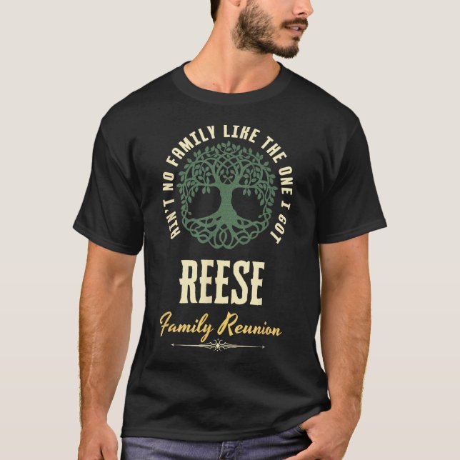 Camiseta Reunião Familiar 2025 Design de Correspondência -  (Frente)