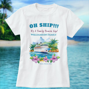 Camiseta Reunião Familiar dos Cruzeiros das Ilhas Funny