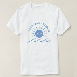 Camiseta Reunião Familiar - Exterior - Sol em Praia ou Lago