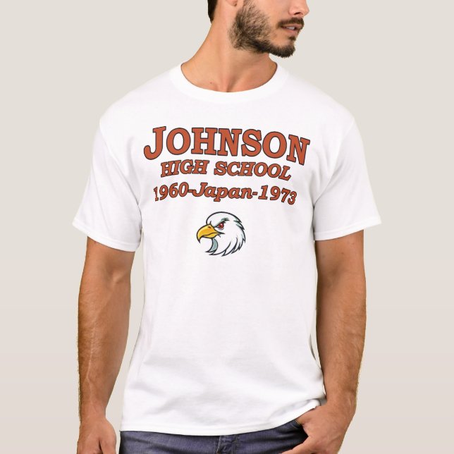 Camiseta reunião japão de johnson segundo grau (Frente)