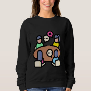 Camiseta Reunião na Sala de Conferências Reunião do Conselh