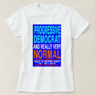 Camiseta Reunião para restaurar o T da sanidade para Dems