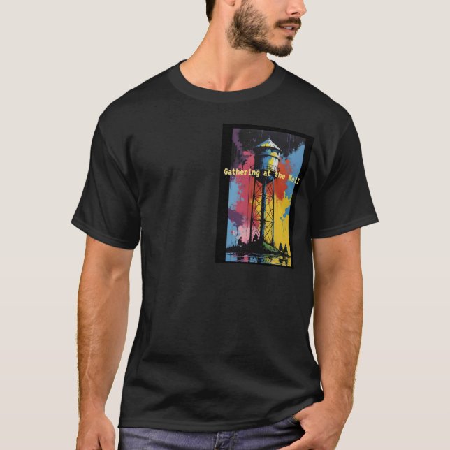 Camiseta Reunindo-Se No Poço (Frente)