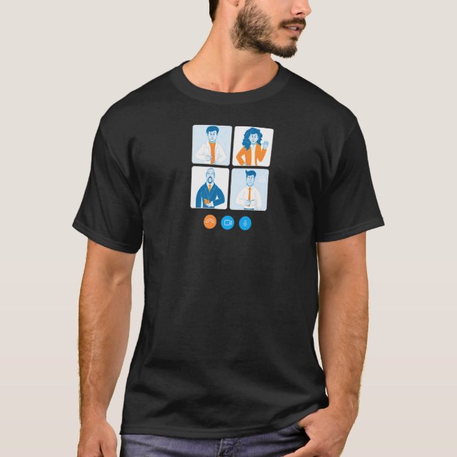 Camiseta Reuniões Online (Frente)