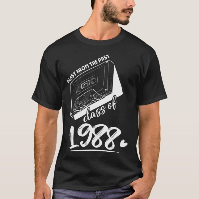 Camiseta Reunion Class of 1988 School Graduation Blast From (Frente)