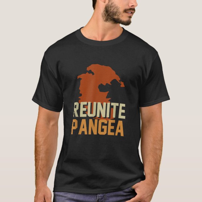 Camiseta Reunite Pangea Geology (Frente)