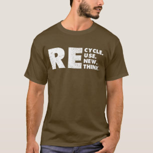 Camiseta Reutilizar Renovar Repensar reciclar