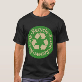 Camiseta Reutilizar Renovar Repensar reciclar
