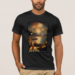 Camiseta Réveillon de Ano Novo em Mônaco
