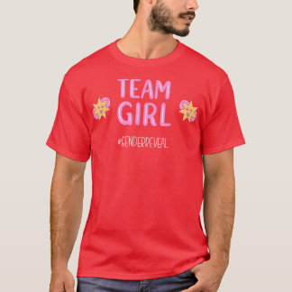 Camiseta Revelação de Gênero de Rapariga de Equipe712