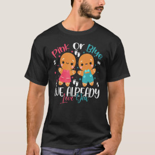 Camiseta Revelação De Gênero Nós Já Te Amamos Pino De Ginge