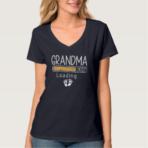 Camiseta Revelação de Gravidez Avó Carregando 2027