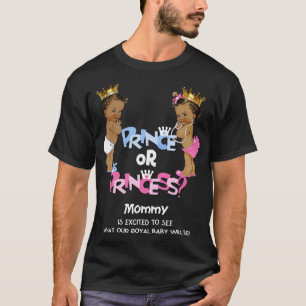 Camiseta Revelação Étnica de Gênero Príncipe ou Princesa Ma