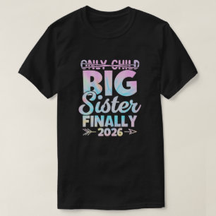 Camiseta Revelação Única de Gravidez da Irmã Mais Velha Pas