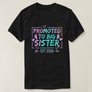 Camiseta Revelação Única de Gravidez da Irmã Mais Velha Pas