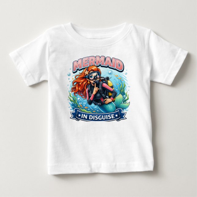 Camiseta Revele sua sereia interior. (Frente)