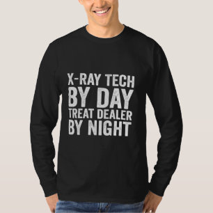 Camiseta Revendedor de Petiscos Engraçado Técnico de Raio-X