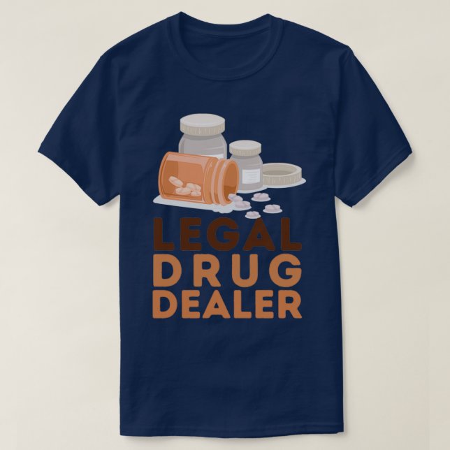 Camiseta Revendedor Legal de Drogas 29 (Frente do Design)