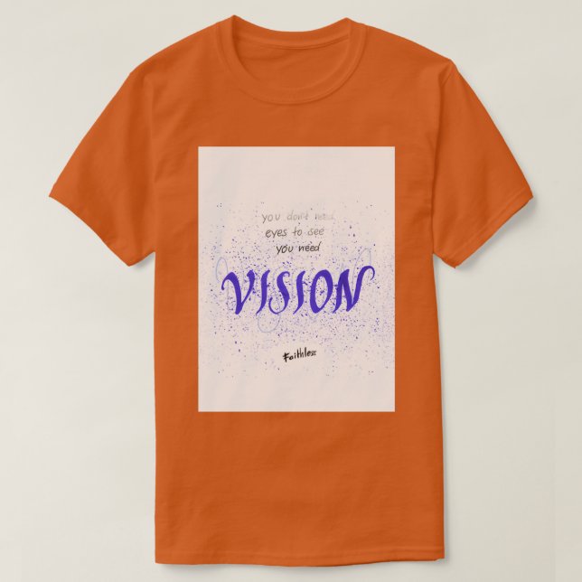 Camiseta Reverência sem fé (Frente do Design)