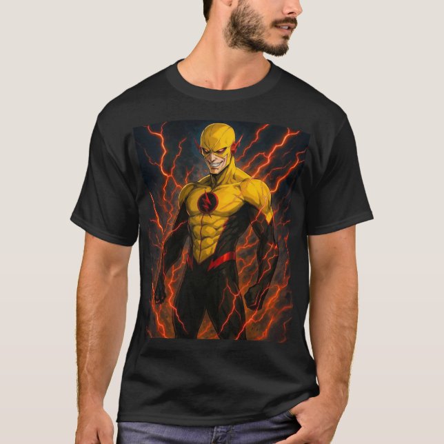Camiseta Reverse‑Flash – Speed Force Nemesis (Frente)