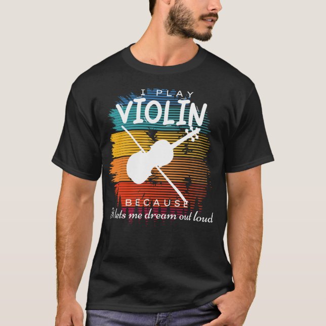 Camiseta Reversões Melódicas: Violins Dreamer Sonata (Frente)