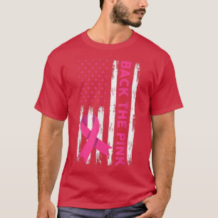 Camiseta Reverter A Consciência Do Cancer Da Mama Rosa