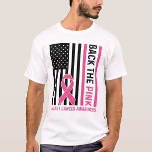 Camiseta Reverter A Consciência Do Cancer Da Mama Rosa