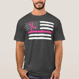 Camiseta Reverter A Consciência Do Cancer Da Mama Rosa