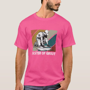 Camiseta Revestimento Azulejista Artesão Mestre de Rejunte 