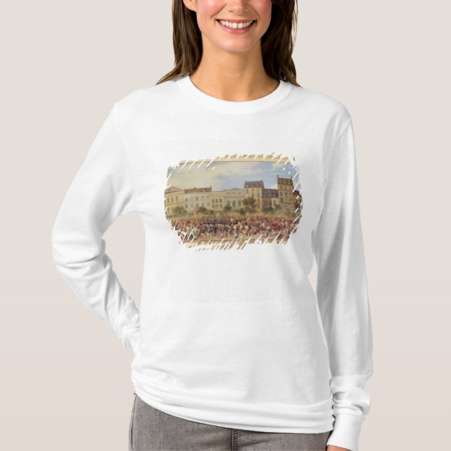 Camiseta Revisão da guarda nacional, ataque de (Frente)