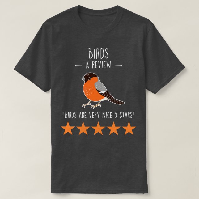 Camiseta Revisão das aves (Frente do Design)