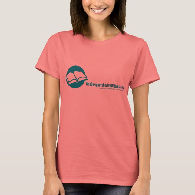 Camiseta Revisão de Livros Básicos por Criadores de Web (Frente)